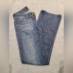 Hudson, size 26, medium wash bootcut denim jeans